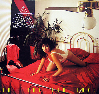 FISC - Too Hot For Love album front cover vinyl record